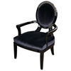 Armani Xavira Black Arm Chair - VIG-AA0107-DC