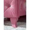 Monte Carlo Tufted Twin Bed in Pink - VIG-MONTECARLO-BED-PINK