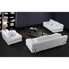 Divani Casa Clef Leather Sofa Set - White - VIG-VG2T0725