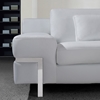 Divani Casa Clef Leather Sofa Set - White - VIG-VG2T0725