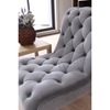 Divani Casa Phoebe Accent Chair - Tufted, Gray - VIG-VG2T0908-GRY