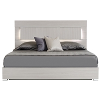 Modrest Ethan Italian Modern Platform Bed - Gray