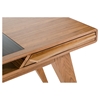 Nova Domus Soria Modern Rectangular Desk - Walnut - VIG-VGBBVIG141101DK