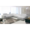 Divani Casa Pella Sectional Sofa - White - VIG-VGCA5106-WHT