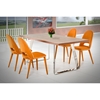 Modrest Gala Modern Rectangular Dining Table - Walnut - VIG-VGEUMC-6097DT