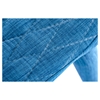 Modrest Astoria Fabric Dining Bench - Blue - VIG-VGEUMC-8160CH-LB-BLU