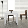 Modrest Morph Compact Extendable Dining Table - White - VIG-VGGU837XT-WHT