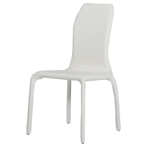 Modrest Modern Dining Side Chair - White (Set of 2) 