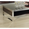 Modrest Noble Modern Rectangular Coffee Table - Ebony Lacquer - VIG-VGHB131D