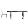 Modrest Courtland Modern Rectangular Dining Table - Black - VIG-VGHB212T