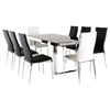 Modrest Courtland Modern Rectangular Dining Table - Black - VIG-VGHB212T