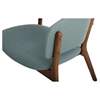 Modrest Dante Modern Accent Chair - Blue and Walnut (Set of 2) - VIG-VGMAMI-435-BLU
