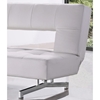 Divani Casa Wilshire Fold-Out Leatherette Sofa Bed - White - VIG-VGMB0926-WHT