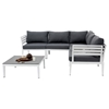 Renava Anafi Outdoor Sectional Sofa Set - Dark Gray - VIG-VGMNANAFI