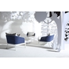 Renava Buenos Modern Outdoor Sofa Set - Blue and Gray - VIG-VGMNBUENOS