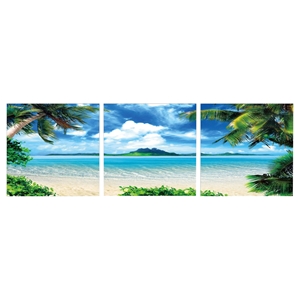 Modrest Atoll 3 Panels Photo - Multicolor 