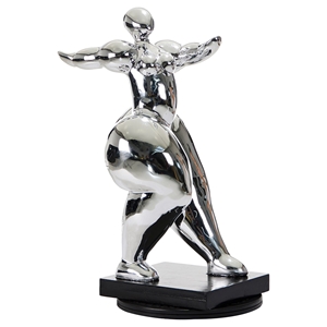 Modrest Voluptuous B Sculpture - Silver 