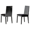 A&X Bridget Dining Chair - Black (Set of 2) - VIG-VGUN0062-BLK