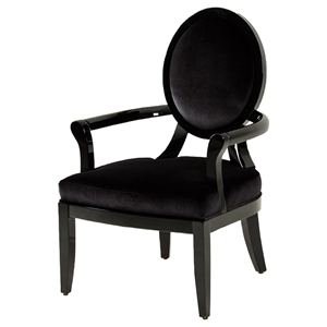 A&X Modern Arm Chair - Black 