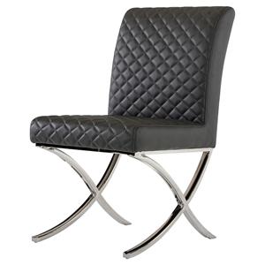 Modrest Adderley Modern Dining Chair - Gray (Set of 2) 