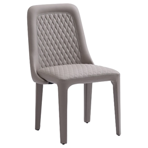 Modrest Slate Dining Chair - Light Gray 