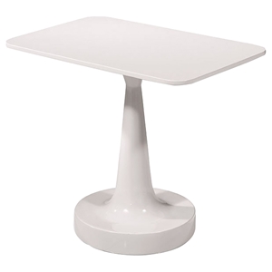 Modrest Pisa End Table - White 