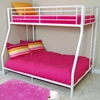 Bunk Bed - Sunrise Twin / Double Size Bunk Bed in White - WAL-BTODWH