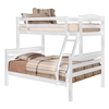 Royalton Twin / Double Size Bunk Bed in White - WAL-BWTODWH