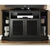 Cottage Style 52 Inch Corner TV Console - Black Finish - WAL-W52CCRBL