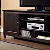 70 Inch Wood TV Console with Sliding Doors - Espresso Finish - WAL-W70C25SDES