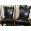 Sofi Dark Brown Leather Dining Chair - WI-2272-BR