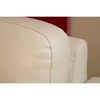 Cream Leather Sectional Sofa - WI-3022-CREAM