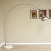 Arco Style Floor Lamp with Round Marble Base - WI-375B-X