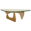 Noguchi Style Glass Top Coffee Table - WI-416-X