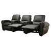 Moondance 3-Seat Home Theater Seating in Black - WI-695