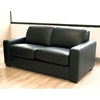 Turner Black Leather 2-Piece Sofa Set - WI-830-M9812