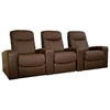 Cannes 3-Seat Leather Home Theater Seating - WI-8326-3-SEAT