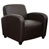 Marena Dark Brown Leather Club Chair - WI-A-77-206