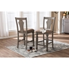 Arianna Counter Stool - Gray, Wheat Light Brown (Set of 2) - WI-ALR-15377-WHEAT-GRAY-DC