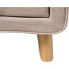 Jonesy Upholstered 5 Drawers Chest - Beige - WI-BBT1050-BEIGE-CHEST-XD02