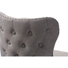 Gradisca Upholstered Swivel Barstool - Button Tufted, Gray (Set of 2) - WI-BBT5246B-BS-GRAY-XD45