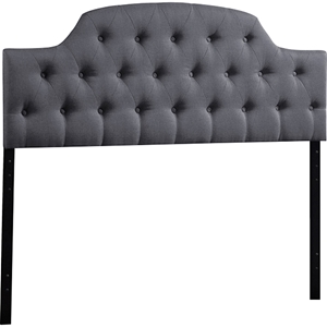 Morris Upholstered Scalloped Headboard - Button Tufted 