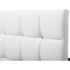 Bordeaux Faux Leather Headboard - Button Tufted - WI-BBT6504-LEATHER