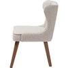 Scarlett Upholstered Nailhead Accent Chair - Button Tufted, Light Beige - WI-BBT8017-CC-BEIGE-H1217-3