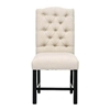 Pearsall Beige Linen Dining Chair - WI-BH-63101