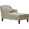 Asteria Linen Chaise Lounge - Gray - WI-BH-TY332-AC