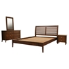 Carter 4-Piece Wooden Bedroom Set in Cocoa - WI-CARTER-4PC