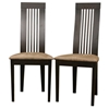 Farrington Wenge Modern Dining Chair - WI-CB-2411YBH-DW10