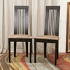 Farrington Wenge Modern Dining Chair - WI-CB-2411YBH-DW10