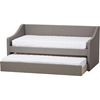 Barnstorm Fabric Upholstered Daybed - Guest Trundle Bed - WI-CF8755-DAY-BED